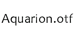 Aquarion.otf