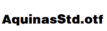 AquinasStd.otf