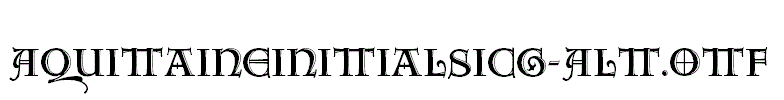 AquitaineInitialsICG-Alt.otf