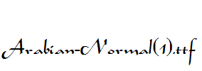 Arabian-Normal(1).ttf