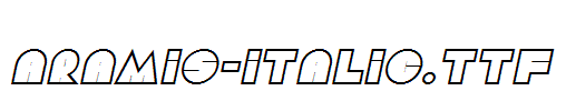 Aramis-Italic.TTF