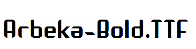 Arbeka-Bold.TTF