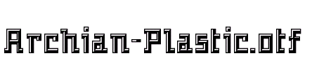 Archian-Plastic.otf