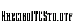 AreciboITCStd.otf