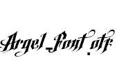 Argel-Font.otf