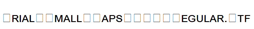 Arial-Small-Caps-OUP-Regular.Ttf