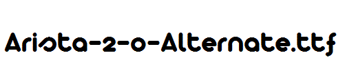 Arista-2-0-Alternate.ttf