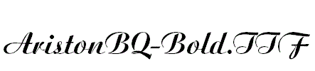 AristonBQ-Bold.TTF