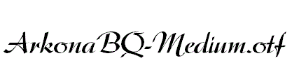ArkonaBQ-Medium.otf