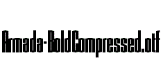 Armada-BoldCompressed.otf