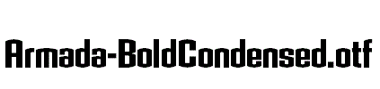 Armada-BoldCondensed.otf