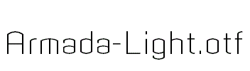 Armada-Light.otf