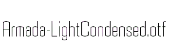 Armada-LightCondensed.otf