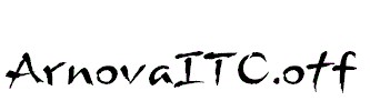 ArnovaITC.otf
