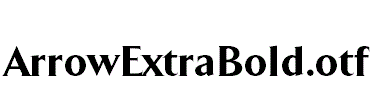 ArrowExtraBold.otf