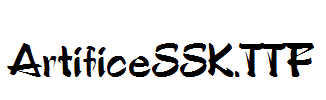 ArtificeSSK.TTF