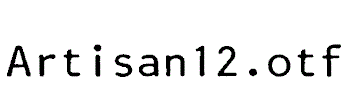 Artisan12.otf