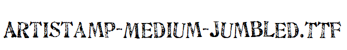 Artistamp-Medium-Jumbled.TTF