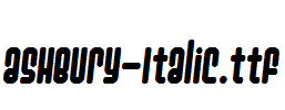 Ashbury-Italic.Ttf