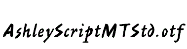 AshleyScriptMTStd.otf