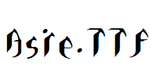 Asie.TTF