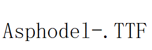 Asphodel-.TTF