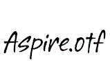 Aspire.otf