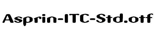 Asprin-ITC-Std.otf