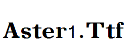 Aster1.Ttf