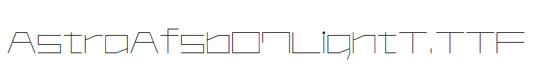 AstraAfsb07LightT.TTF