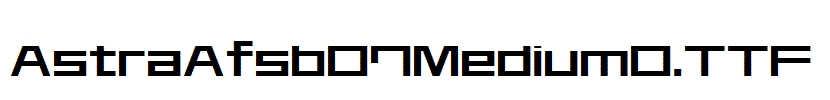AstraAfsb07MediumO.TTF