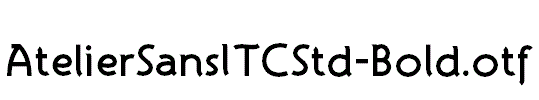 AtelierSansITCStd-Bold.otf