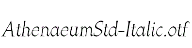 AthenaeumStd-Italic.otf