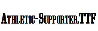Athletic-Supporter.TTF