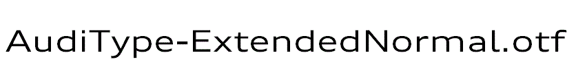 AudiType-ExtendedNormal.otf
