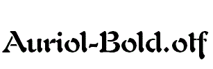 Auriol-Bold.otf