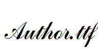 Author.ttf