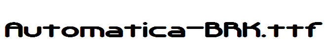 Automatica-BRK.ttf