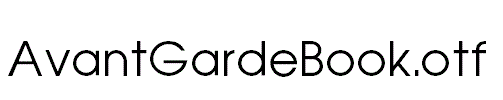 AvantGardeBook.otf