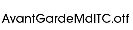 AvantGardeMdITC.otf