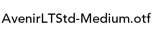 AvenirLTStd-Medium.otf