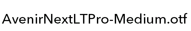 AvenirNextLTPro-Medium.otf