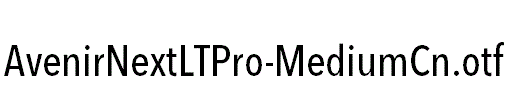 AvenirNextLTPro-MediumCn.otf