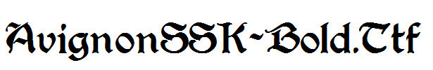 AvignonSSK-Bold.Ttf