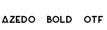 Azedo-Bold.otf