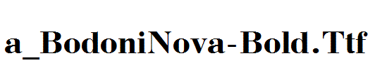 a_BodoniNova-Bold.Ttf