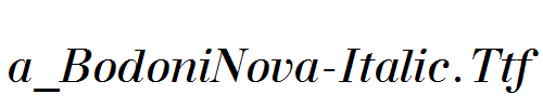 a_BodoniNova-Italic.Ttf