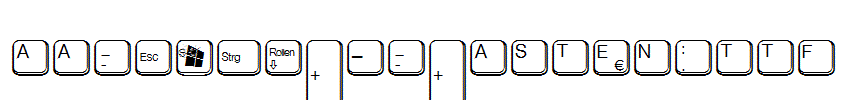 aa-QWERTZ-Tasten.ttf