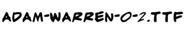 adam-warren-0-2.ttf