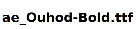ae_Ouhod-Bold.ttf